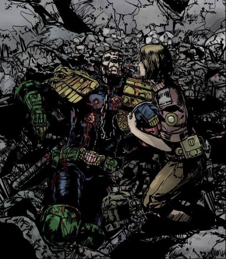 Judge Dredd art
