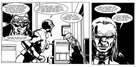 The Karma Lounge comic art